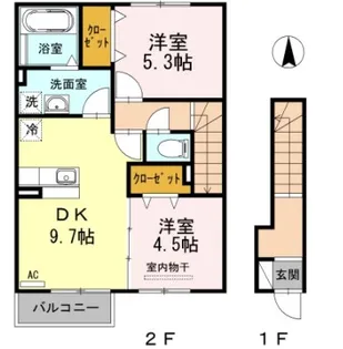 ソフィア【2階】の間取り