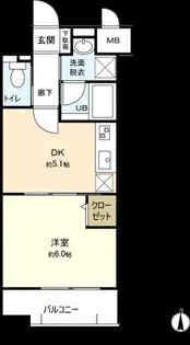 MFPRコート晩翠通り【7階】の間取り