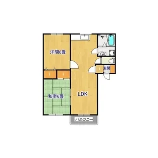 シャルマン ヴィー【2階】の間取り