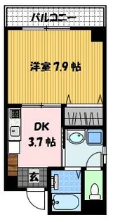 アールグレイ大橋【7階】の間取り