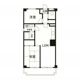 綾東ヴィレッジ壱番館【3階】の間取り