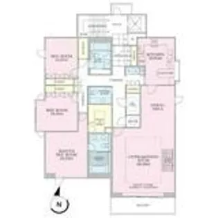 パシフィックハウス麻布台【2階】の間取り