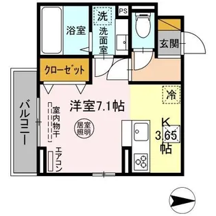 RISE(ライズ)【1階】の間取り