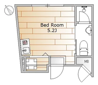 plus kitasenzoku【2階】の間取り