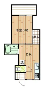 フォーレスト460【2階】の間取り