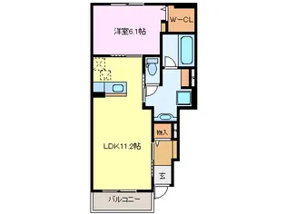 サイネリアII【1階】の間取り