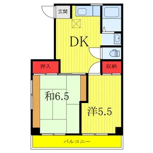 コーポみやけ【2階】の間取り