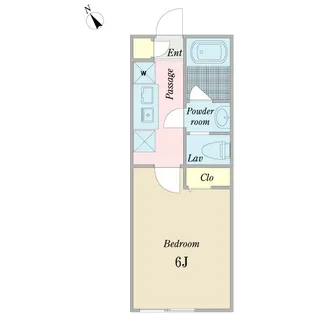 リ・サイドII【1階】の間取り