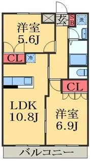 シンフォニー【1階】の間取り