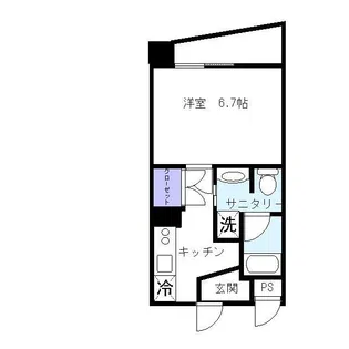 Jプレイス宝町【3階】の間取り