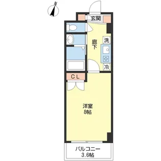 杜ビル【3階】の間取り