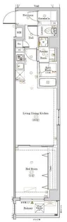 Log代々木【3階】の間取り