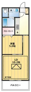 ルネス ソフィア【3階】の間取り