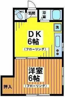 ハイム寿【1階】の間取り