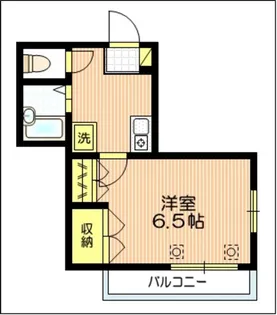 セヴェル赤羽【3階】の間取り