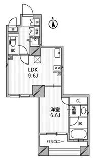 クリオ三田ラ・モード【11階】の間取り