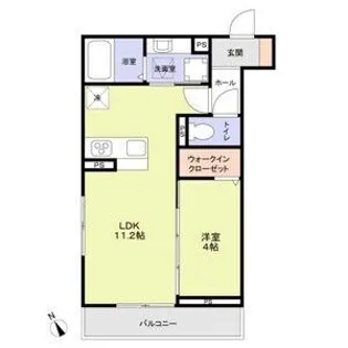D paina 鶴ヶ峰【2階】の間取り