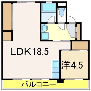 スカイクレスト与板I【1階】の間取り