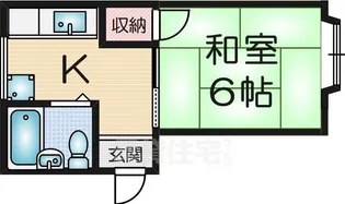 メゾン中村1【3階】の間取り