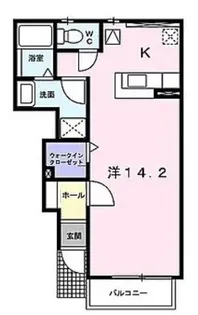 リバーサイドブリーズ【1階】の間取り