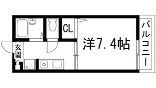 売布Kハイツ【2階】の間取り
