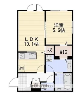 Ravin(ラヴァン)【1階】の間取り