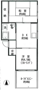 グレン四谷【4階】の間取り