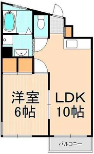 キャヴァンイワタ【5階】の間取り