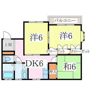 モダンライフ【2階】の間取り
