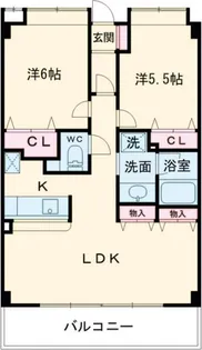 ひよどり【5階】の間取り