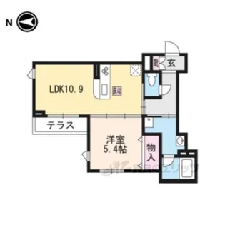 カサデサンZEOM【1階】の間取り