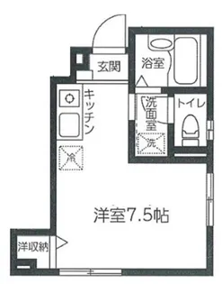 サザンハウス【1階】の間取り