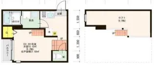 ピノヴィラージュ福住町【1階】の間取り