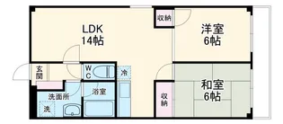 ベアージャケット【1階】の間取り