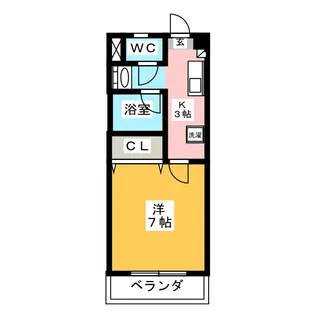 丹木田口ビル【2階】の間取り