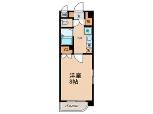 グレイスシャトル【4階】の間取り