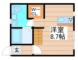 ライズ・フィルC棟【1階】の間取り