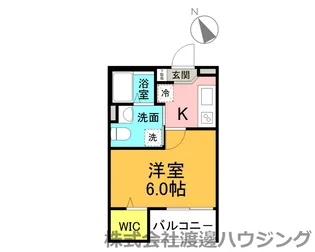 メル・トゥ・シャンドール【3階】の間取り