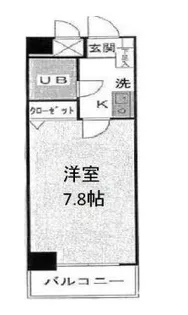 コスモ横浜大通り公園【3階】の間取り