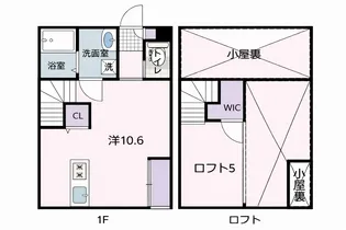 Lungo【1階】の間取り