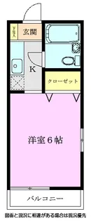 ヴィレッジSHIMA【2階】の間取り