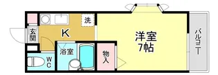 けやきハイツ【1階】の間取り