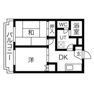 アニバーサリー【3階】の間取り