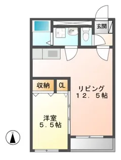 エル・サム【1階】の間取り