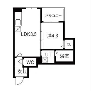 F asecia Tabit【2階】の間取り