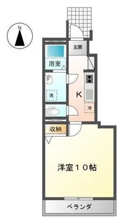 rooms・I【1階】の間取り