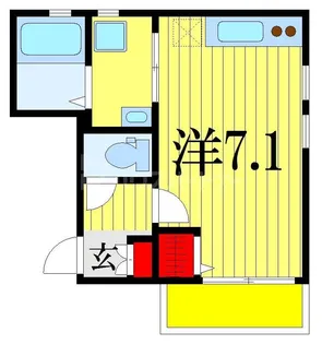 シエル【2階】の間取り