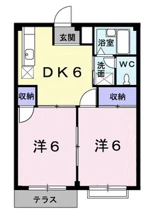 エルディム垂木【1階】の間取り