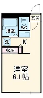 レオパレストゥルヌソル【2階】の間取り
