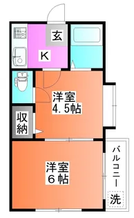パレス芝公園【3階】の間取り